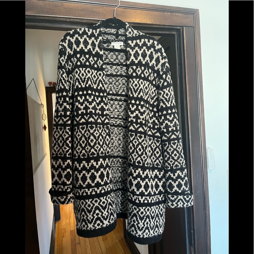 Artisan NY Long Open Sweater